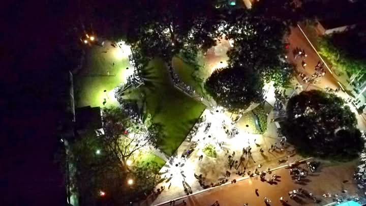 Virasoro habilitó la remodelada plazoleta del Yacaré