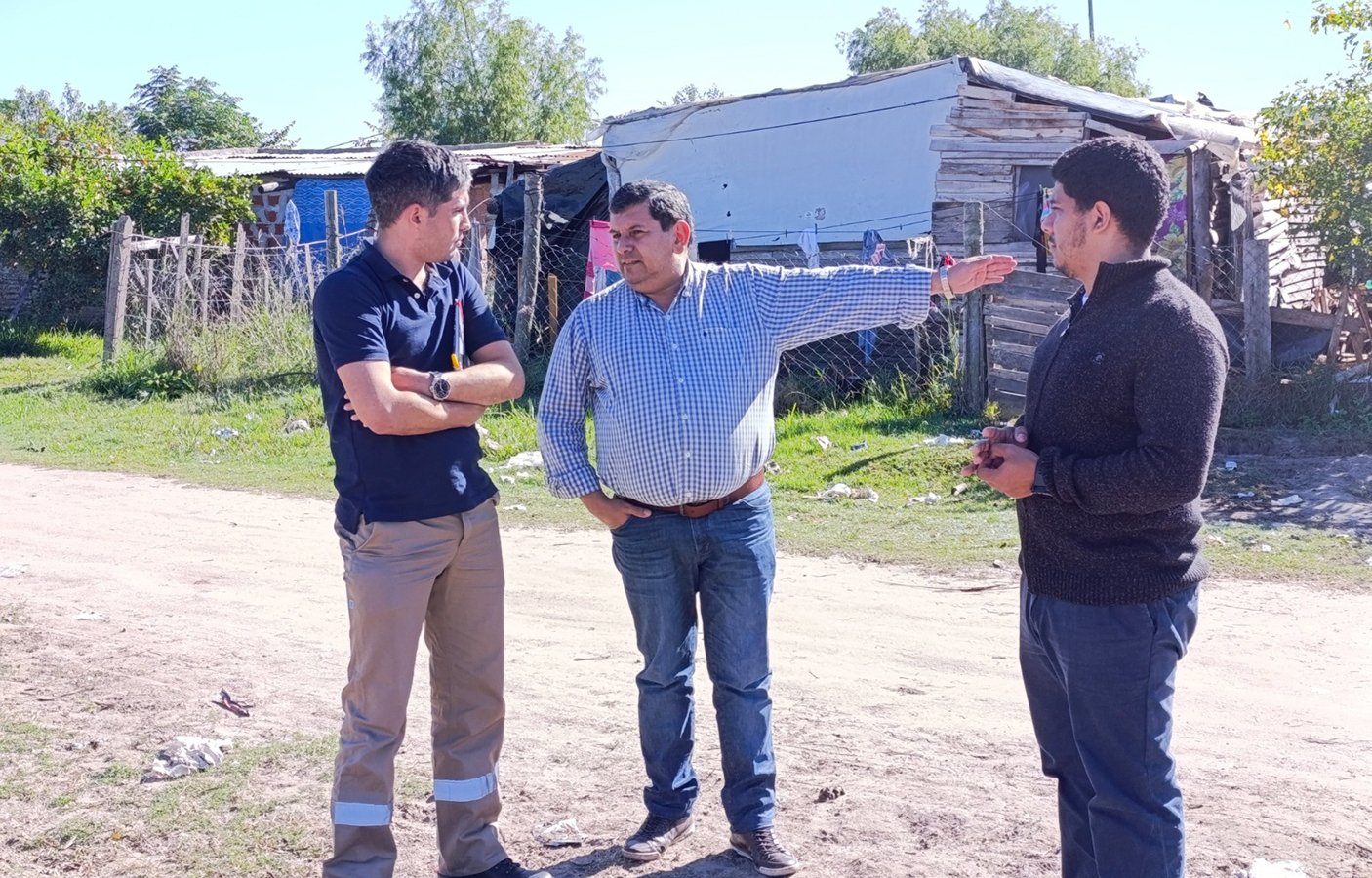 El Municipio ampliará el enripiado de calles en el barrio Eva Perón