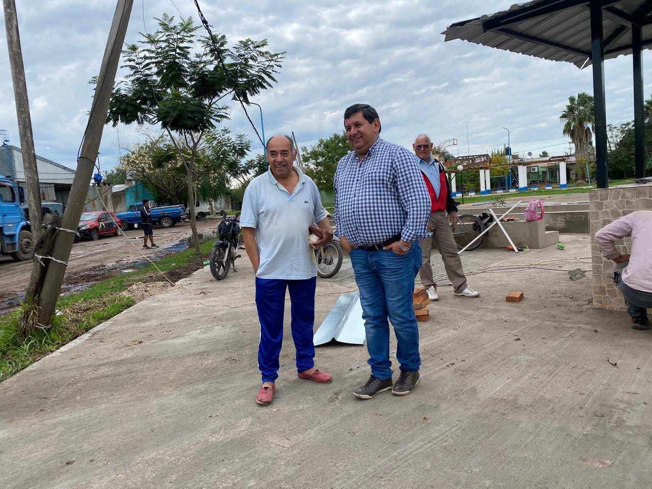 Avanza la remodelación total de la plaza San Benito